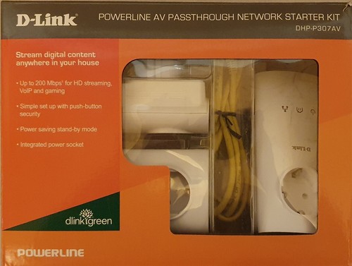 Link powerline dhp 307av - d-link, dhp-307av